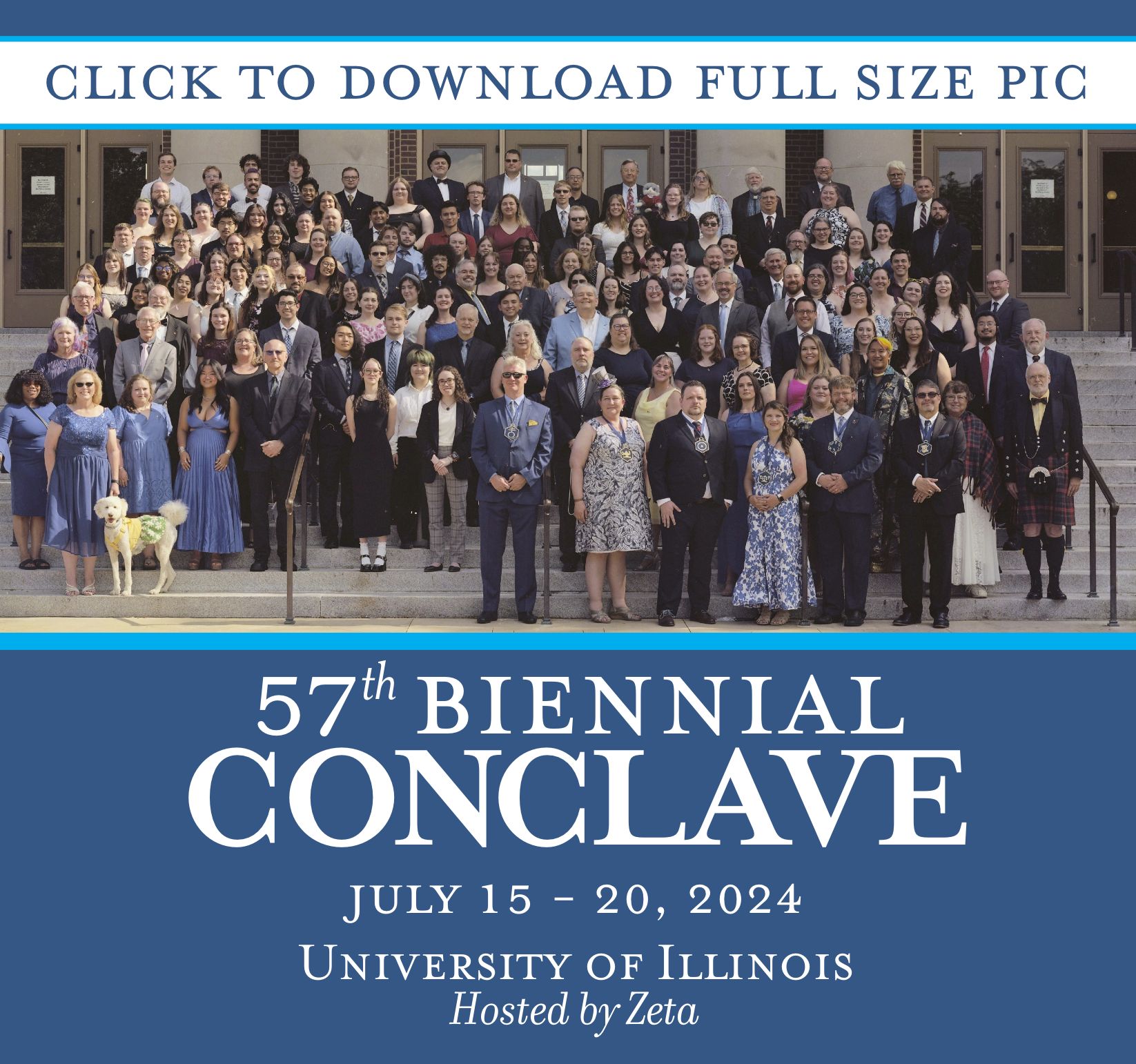 Click to download full version of Conclave Group Photo